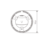 2 MP Dual Illumination Analog Turret Camera