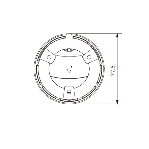 2 MP Dual Illumination Analog Turret Camera