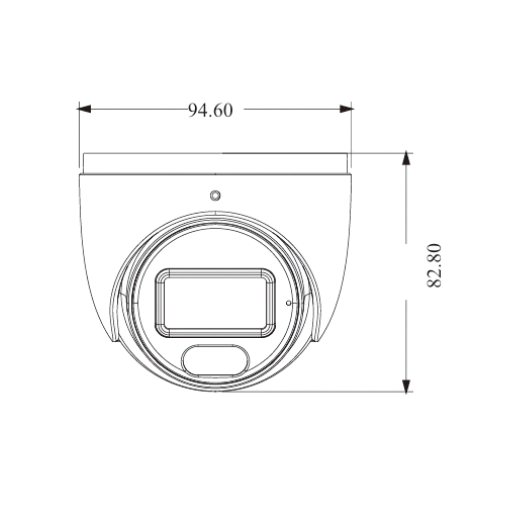 5 MP Dual Illumination Analog Turret Camera